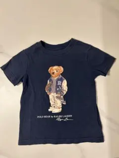 POLO RALPH LAUREN ポロベアTシャツ キッズ90 ネイビー