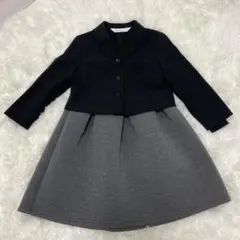 美品　卒園　入学　ワンピース　ジャケット　2点セット　120cm 冠婚葬祭