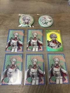 叢雲カゲツ　サンリオ　チェキ&缶バッチ