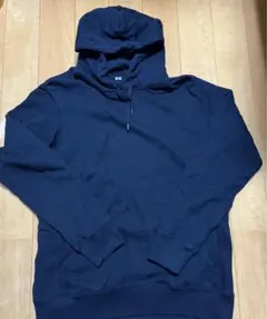 UNIQLO スウェットプルパーカー　ネイビー Lサイズ