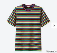 【UNIQLO/J.W.Anderson】コラボTシャツ/ボーダー/M/ユニクロのサムネイル