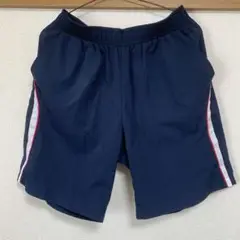 ミズノ ネイビー ハーフパンツ L