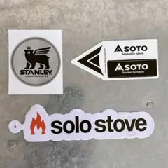 【正規&非売品】★STANLAY SOTO solo stove ステッカー