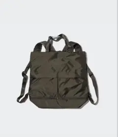 UNIQLO ユニクロ / ユーティリティ2WAYバッグ オリーブ