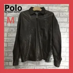 Polo by Ralph Lauren レザージャケット メンズ M ブラウン