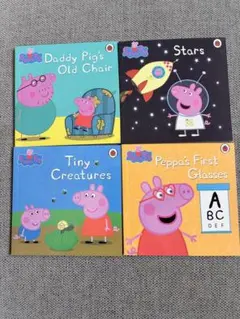 Peppa Pig 英語絵本 4冊セット 多読洋書 子供英語 - メルカリ