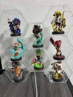amiibo スプラトゥーンシリーズ 8体セット　イイダ　ヒメ　その他