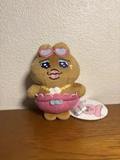 新品 おぱんちゅうさぎ 日焼けギャル　ぬいぐるみマスコットキーホルダー
