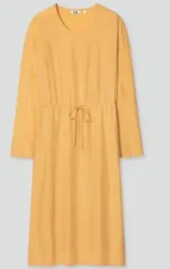 UNIQLO U☆シャイニーレーヨンワンピース