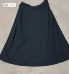 KEITH ダークグリーン フレアスカート 38