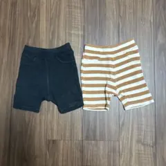 フタフタ ショートパンツ2枚セット
