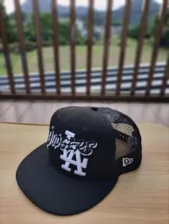 【美品】NEW ERA ニューエラ ベースボールキャップ LA ドジャース