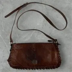 【 00s archive shoulder bag leather Y2K 】