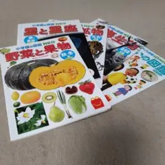 マクドナルドハッピーセット小学校の図鑑NEO 『野菜と果物』＋他4冊セット
