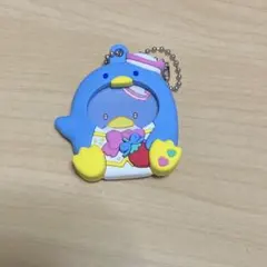 サンリオ　いちご新聞50周年記念 フォトバッジ付きマスコット　タキシードサム