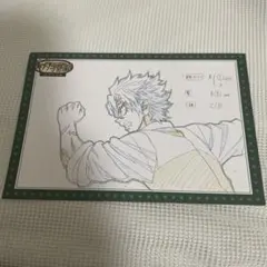 鬼滅の刃　ポストカード キメツ学園物語　不死川実弥