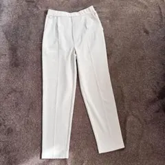 mil 低身長　パンツ　テーパード　タック入り