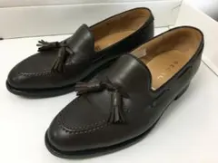 リーガル W977 24.5cm 美品 レザー タッセルローファー シューズ