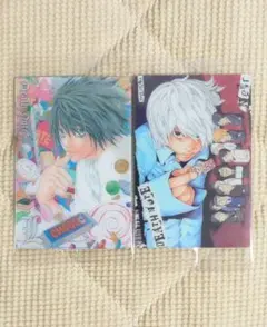 デスノート ウエハース メタリックプラカード L ニア ビジュアルカード