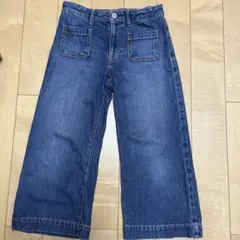 GAP キッズ　ワイドレッグデニムパンツ　140サイズのサムネイル