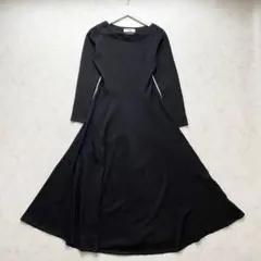 美品】JENNE 細見えリブワンピース Lサイズ - メルカリ