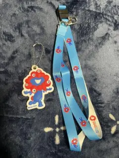 ミャクミャク キーホルダー&ストラップセット
