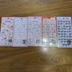 サンリオ　ボンボンドロップシールセット