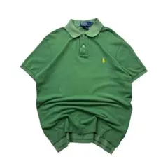 【着画あり】90s Polo by Ralph Lauren 半袖ポロシャツ M