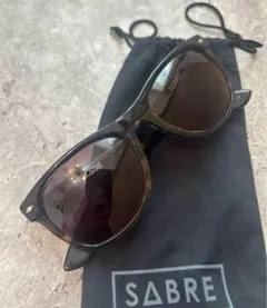 SABRE THE VILLAGE ブラック サングラス