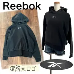 Reebok♡胸元ロゴ　パーカー