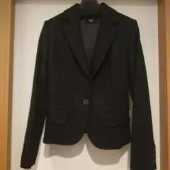 テーラードジャケット　ブラック