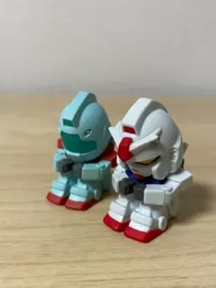 2体セット　ガンダム　ジム　まちぼうけ　ガンダムの場合