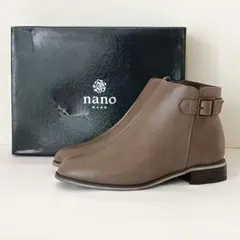 nano base ショートブーツ 23.5㌢のサムネイル