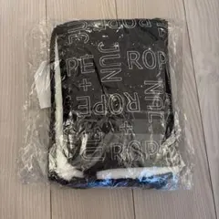JUN&ROPE ゴルフ ロゴ柄 ブランケット ブラック