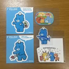 ファイターズ えふたん ステッカー シール Fビレッジ おべんとう しゃけまる