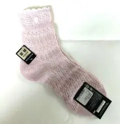 LANVIN en Bleu 麻混ソックス ピンク 23-24cmのサムネイル