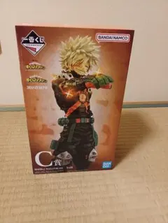 一番くじ C賞 爆豪勝己 フィギュア ちょこのっこステッカーキャンバス