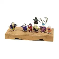 724B 民藝 ミニチュア 古い 人形 置物 昭和レトロ 飾り