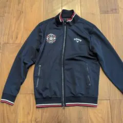 Callaway ネイビー ジップアップジャケットL