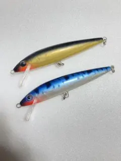 2個セット ヨーヅリ Lジャックミノー 10.5cm オールドルアーのサムネイル