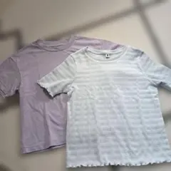 UNIQLO&GU Tシャツ 2枚セット 120cmのサムネイル