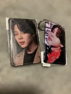 Jimin カードケース キーホルダー付き　2種