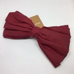 【新品】 dazzlin ダズリン ヘアピン 髪留め バレッタ リボン レッド
