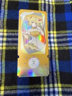 にじさんじ にじさんじen ポップアップショップ ホロカ チケ風カード にじさんじ 7周年 ポップアップストア特典 チケット風カード 椎名唯華