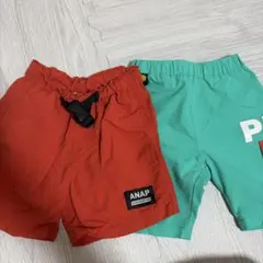 ANAP他 ハーフパンツ 2点セット