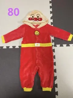 アンパンマン ロンパース フリースパジャマ 80cm