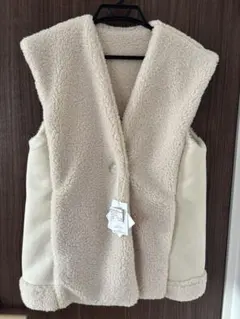 ボア素材 ベスト