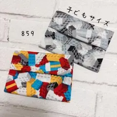 【859】ミニサイズ　ポケットティッシュケース　２個セット