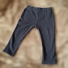 ブラック　レギンス　キッズパンツ　95