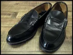 専用　リーガル 2177 牛革 レザー コイン ローファー 短靴 黒 25.5